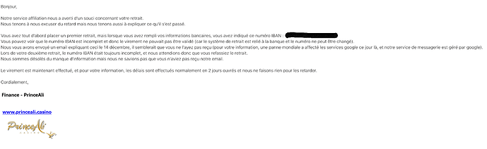 retrait explication