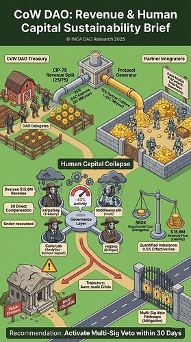 CoW DAO revenue and human capital sustainability Brief by INCA