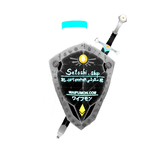sword shiled decentraland satoshi waifumon tiara copy