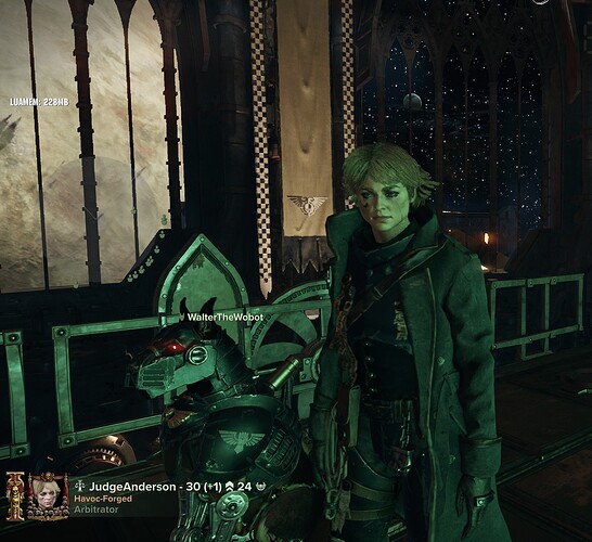 JudgeAnderson & WalterTheWobot