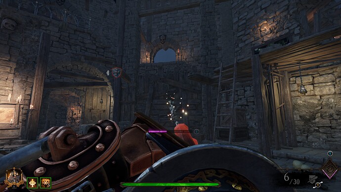 Crank Gun 1st person