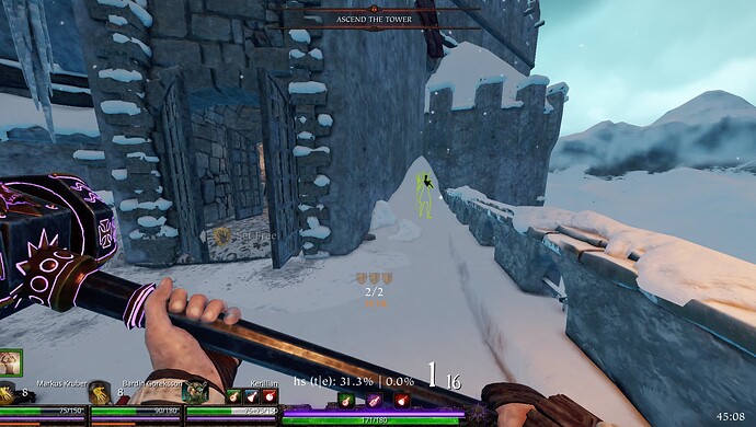 Weird snow 1