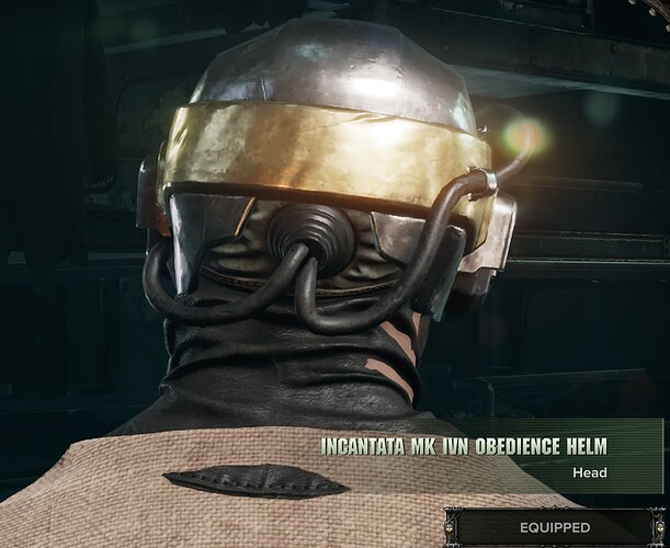 INCANTATA MK IVN OBEDIENDE HELM for Zealot/Preacher is
