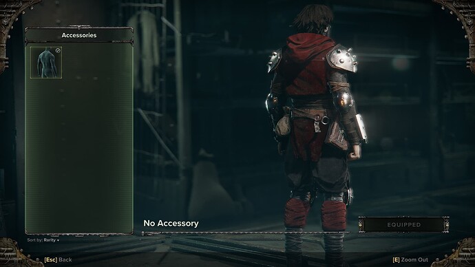 Accessory Page