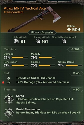 tactical axe