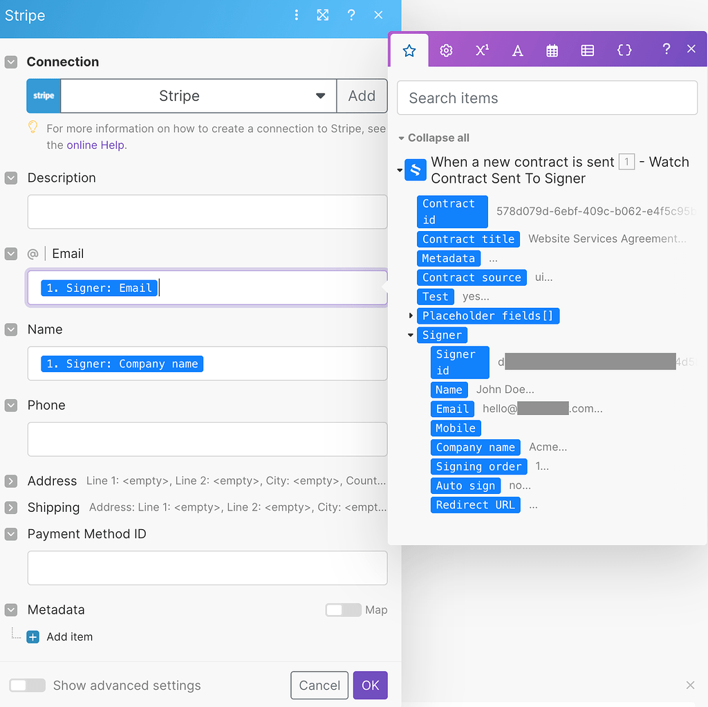values-in-mapped-fields-show-up-blank-after-testing-module-getting