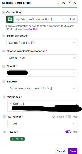 M365 Excel - Delete a Worksheet Row