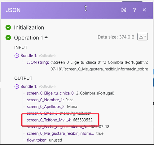 JSON module