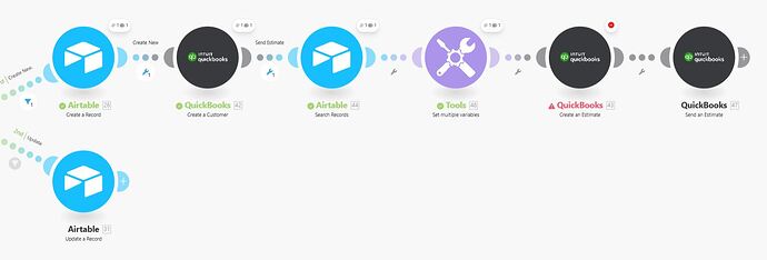 QuickBooks Estimate 1