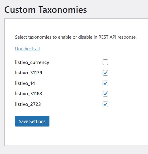 Wordpress Custom Taxanomies