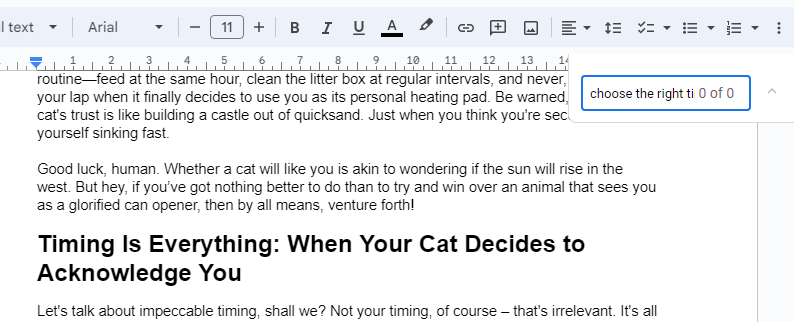 2024-03-17 02_40_58-How to train a cat FINAL - Google Docs