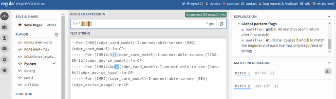 regex