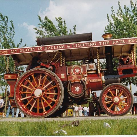 .Burrell DCC 3 5 NHP Showmans Steam Road Locomotive,Engine No.3926,NO 4999,Essex,March 1922,MARGARET.Henry Thurston & Sons,Northampton.MY GLORY IS HAULING AND LIGHTING THE FAIR - A great statement..jpg