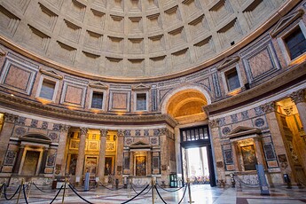2aabeeadb191282ddfe7125088a26027-Rome pantheon interior