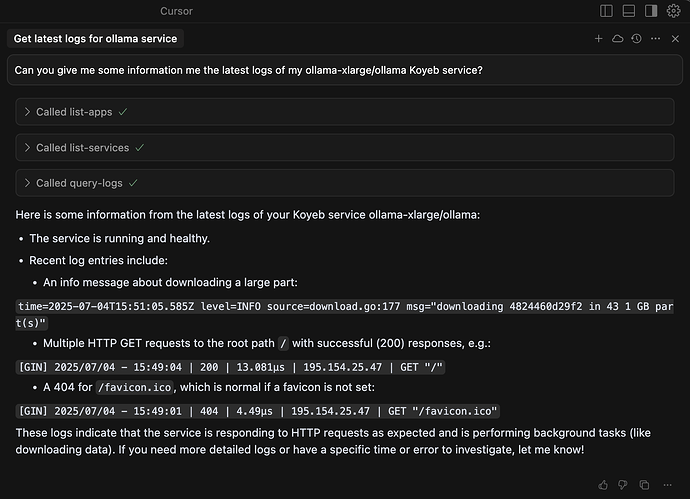 Koyeb MCP Server