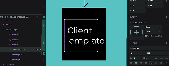 Text overflowing its box.