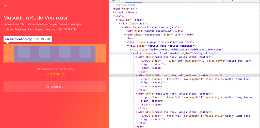 How to fill 1 input field divided by different divs? (Example: OTP ...