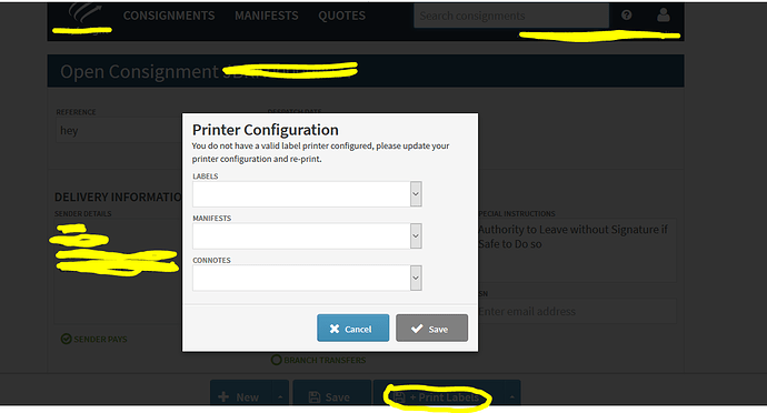 Chrome-Katalon-SavePrintLabels