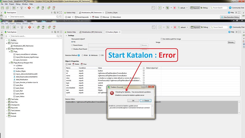 Drag And drop By Offset ( It not work ) Katalon Studio Katalon