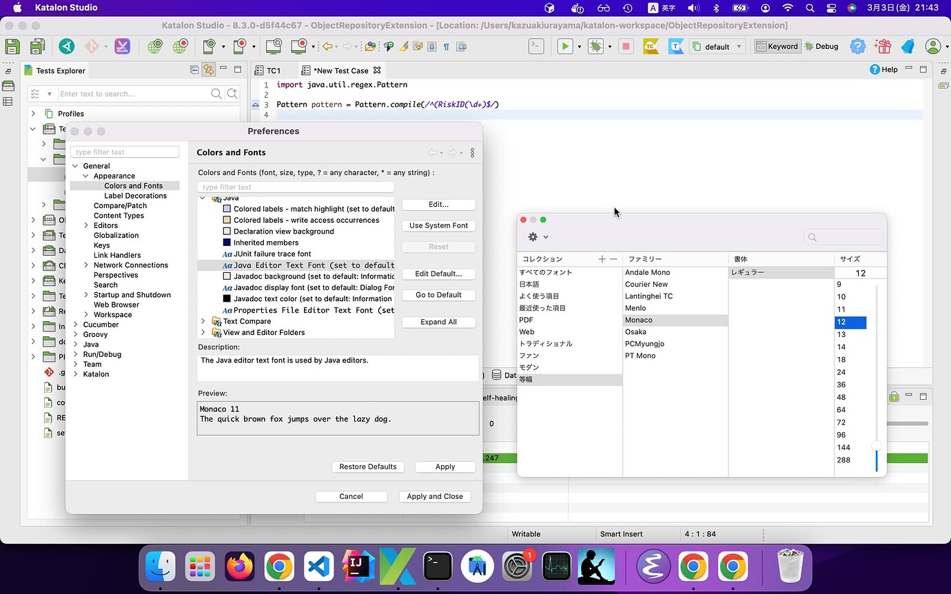Test Case Editor displays garbled characters since v7.9.0, still ...