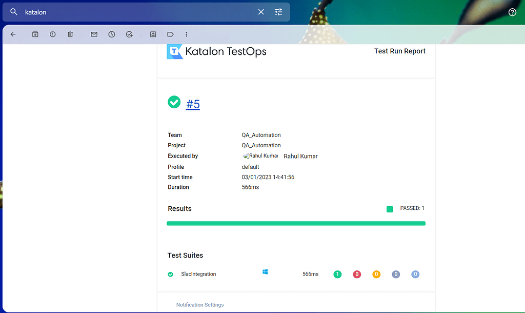Katalon Email Integration for Repoting Katalon Studio Katalon Community