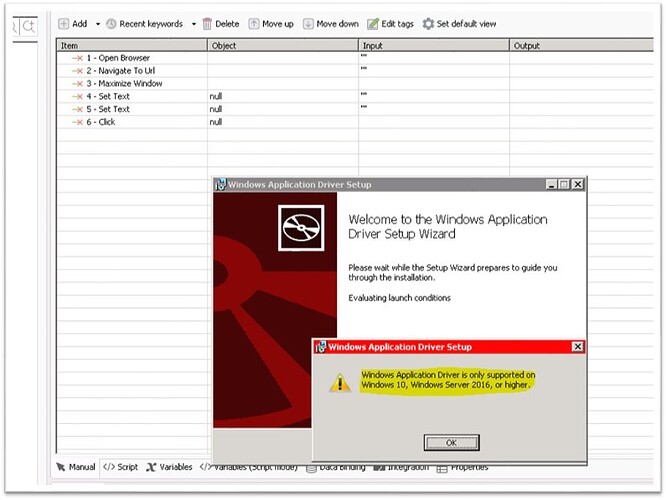 How to automate desktop applications in Windows server 2008R2 s