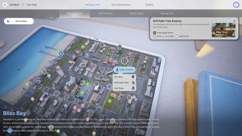 Glitched Families and Residents (Compressed)