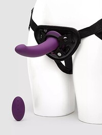 Desire Luxury Rechargeable Remote Control Vibrating Strap-On Kit