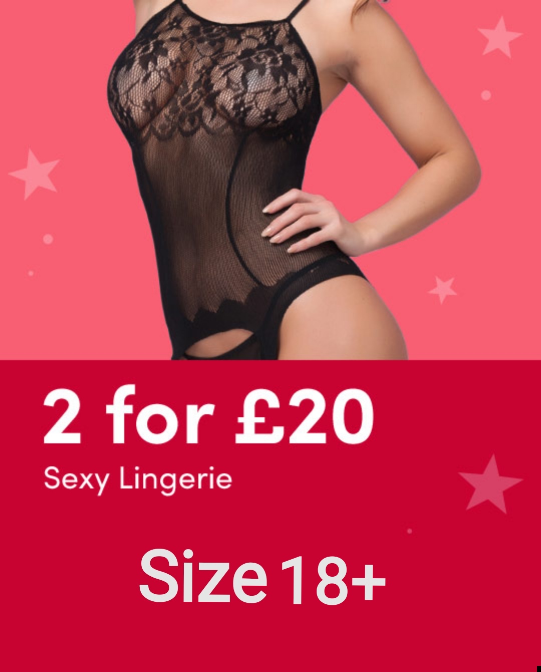 2 for £20 Sexy Lingerie 18+