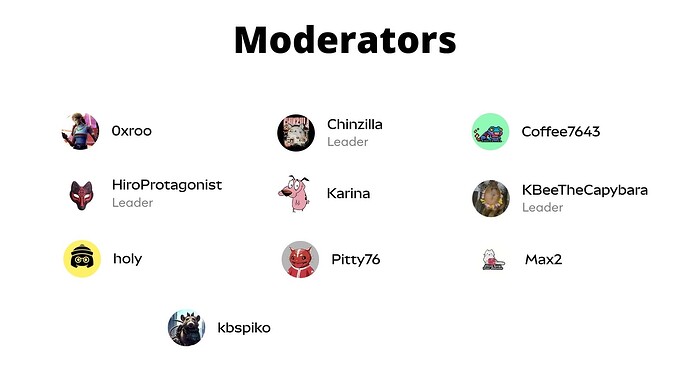 moderators