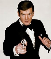 Image result for roger moore 007