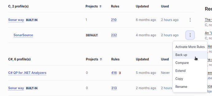Quality Profiles - SonarQube - Island_002