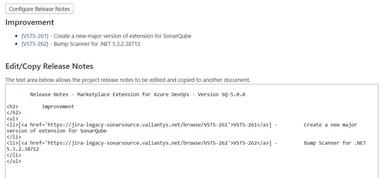 Version 4 and 5 diff of Azure Devops extension SonarQube Sonar Community