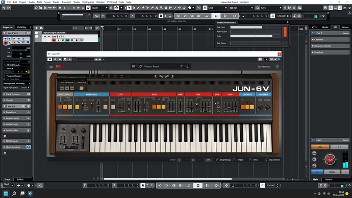 Using Juno 6