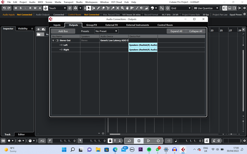 UR12 interface no longer listed under inputs Cubase Steinberg Forums