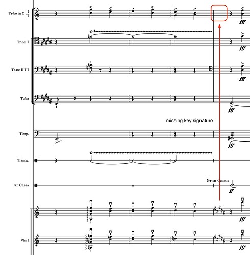 missing key signature 2