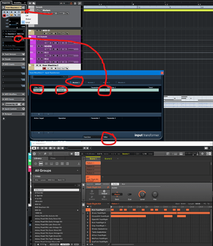 Cubase_Maschine_MidiFilter
