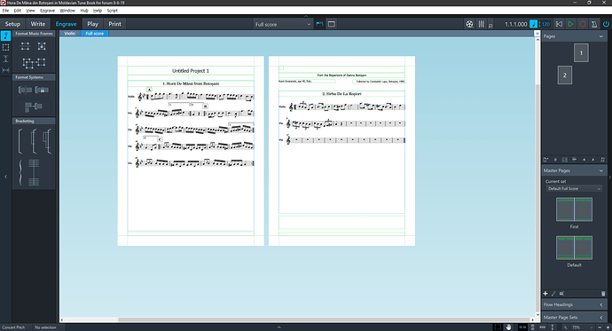 Moldavian tunes full score.png