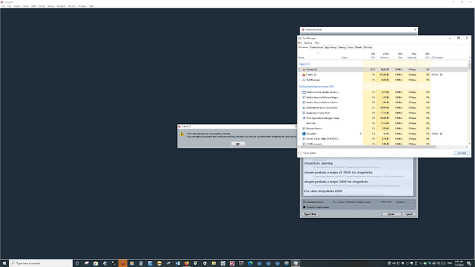 cubase crash # July 2020 Steve Martins pc.png