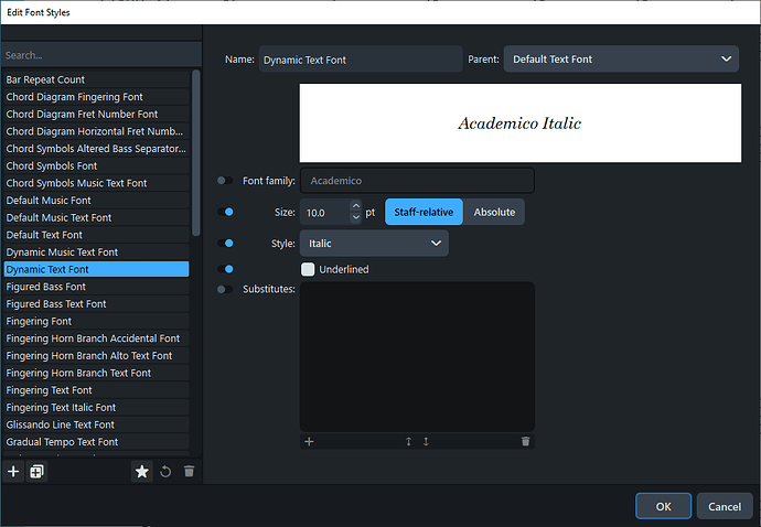 dynamText