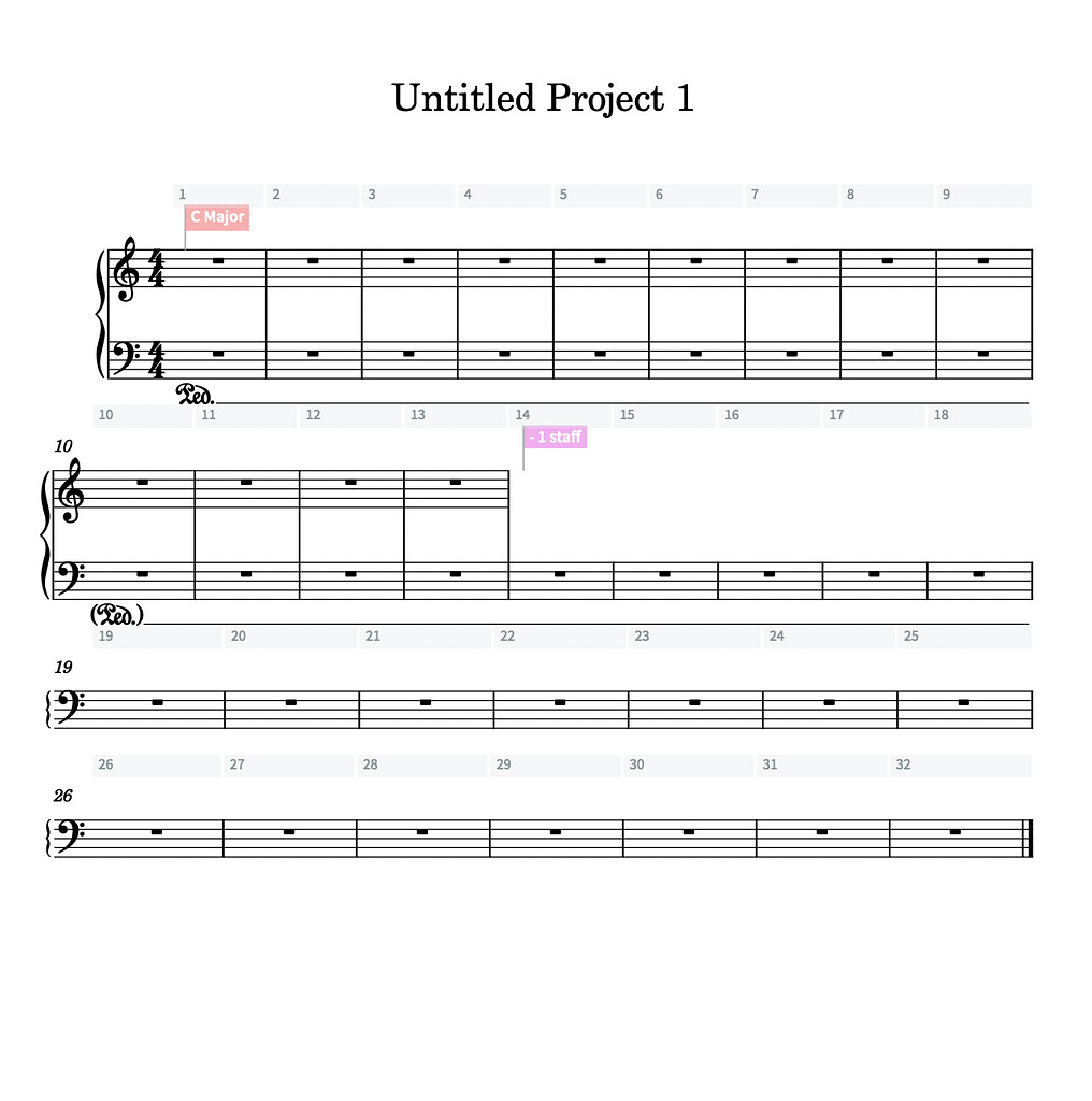 Pedal Lines Disappearing Dorico Steinberg Forums