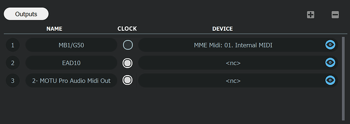 VL CLOCK all outputs