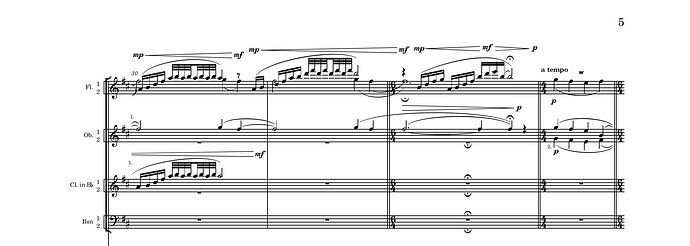Score page - flute - 1