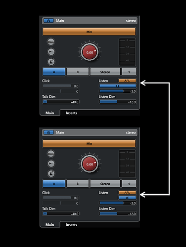 Steinberg Cubase Pro v13 v14 - Control Room AFL LE Button Ideas 3