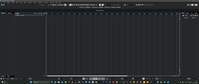 Cubase 14 emty project