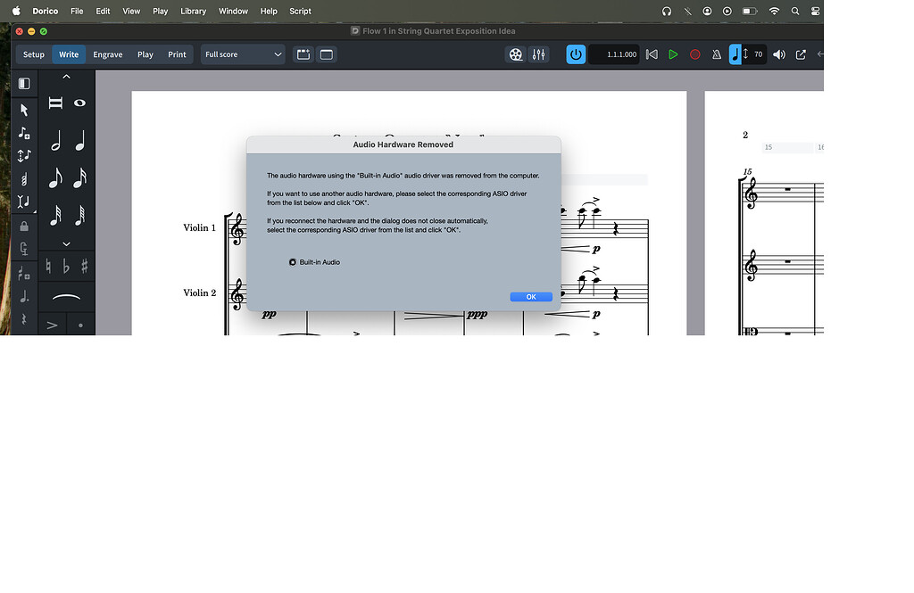 "Audio Hardware Removed" troubleshooting? Dorico Steinberg Forums