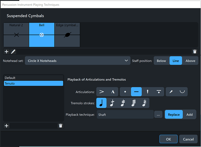 PIPT editor bell shaft using replace