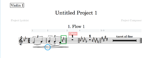 hairpin&Key signature