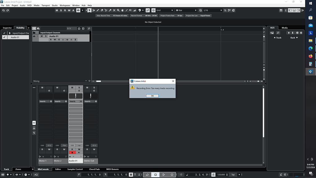 Missing record enable button cubase steinberg forums