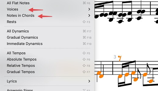 Edit menu > Filter,